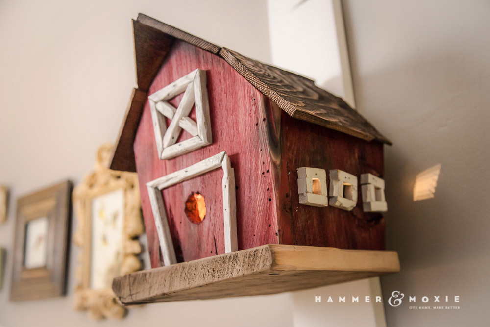 Adorable birdhouse nightlights for nursery | Hammer & Moxie