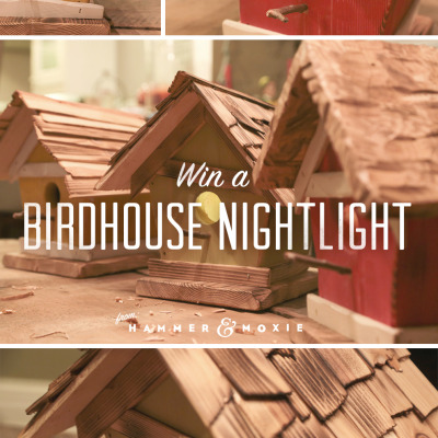 Win a Decorative Birdhouse Nightlight