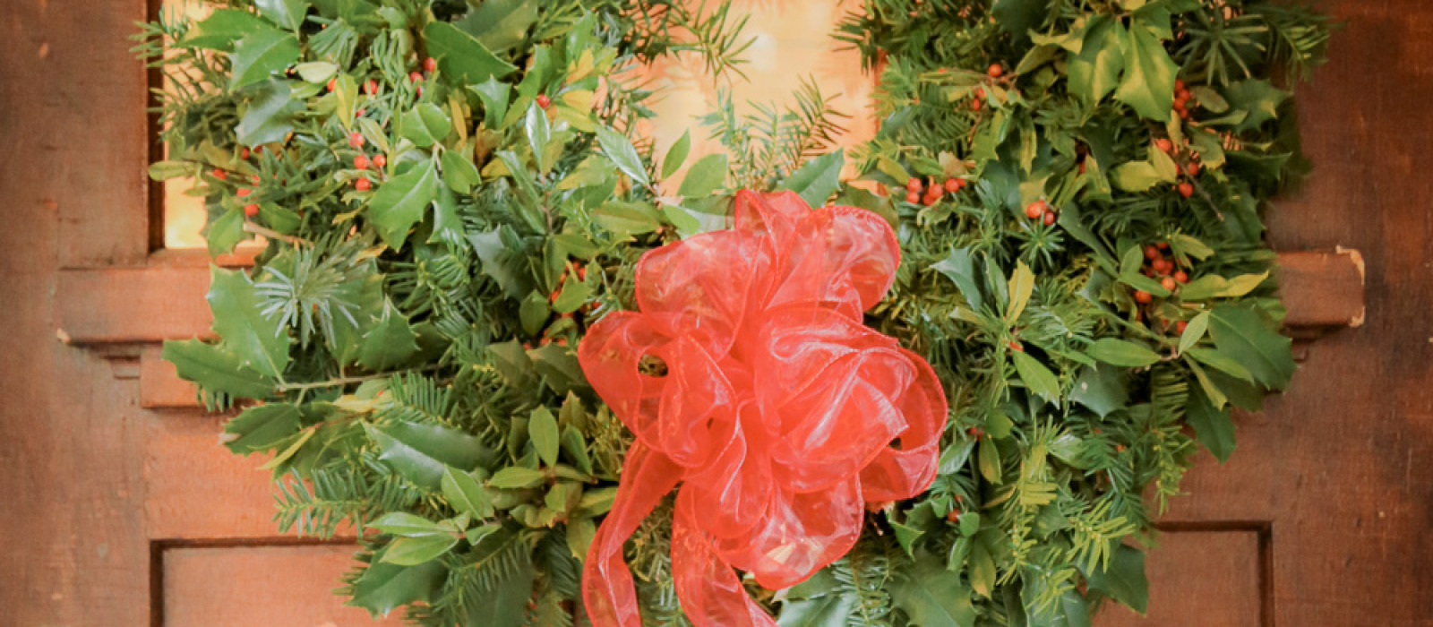 A Mistimed Christmas Wreath